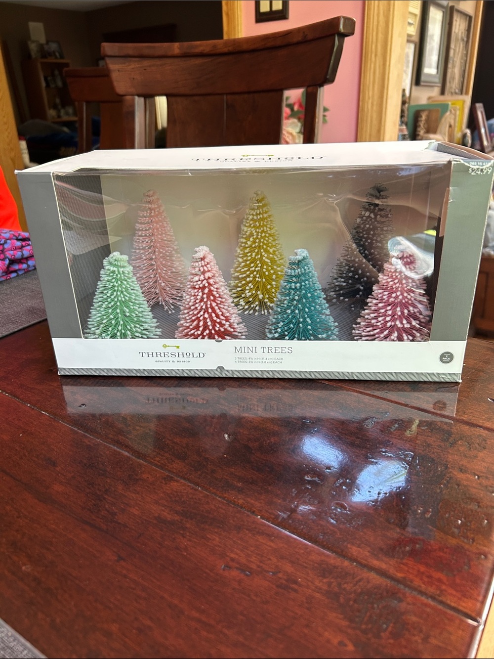 Threshold Mini Bottle Brush Trees